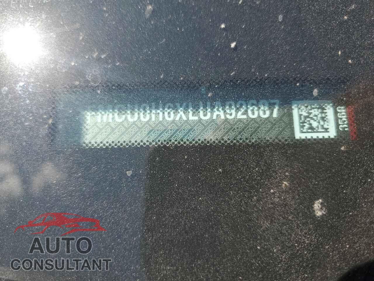 FORD ESCAPE 2020 - 1FMCU0H6XLUA92687