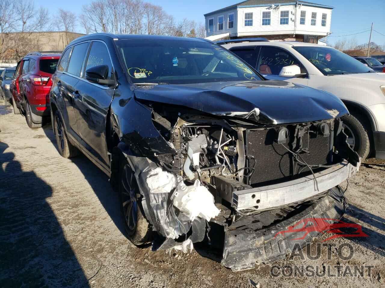 TOYOTA HIGHLANDER 2017 - 5TDJZRFH9HS395963