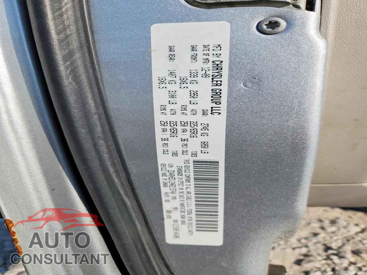 DODGE CARAVAN 2010 - 2D4RN5D12AR215740
