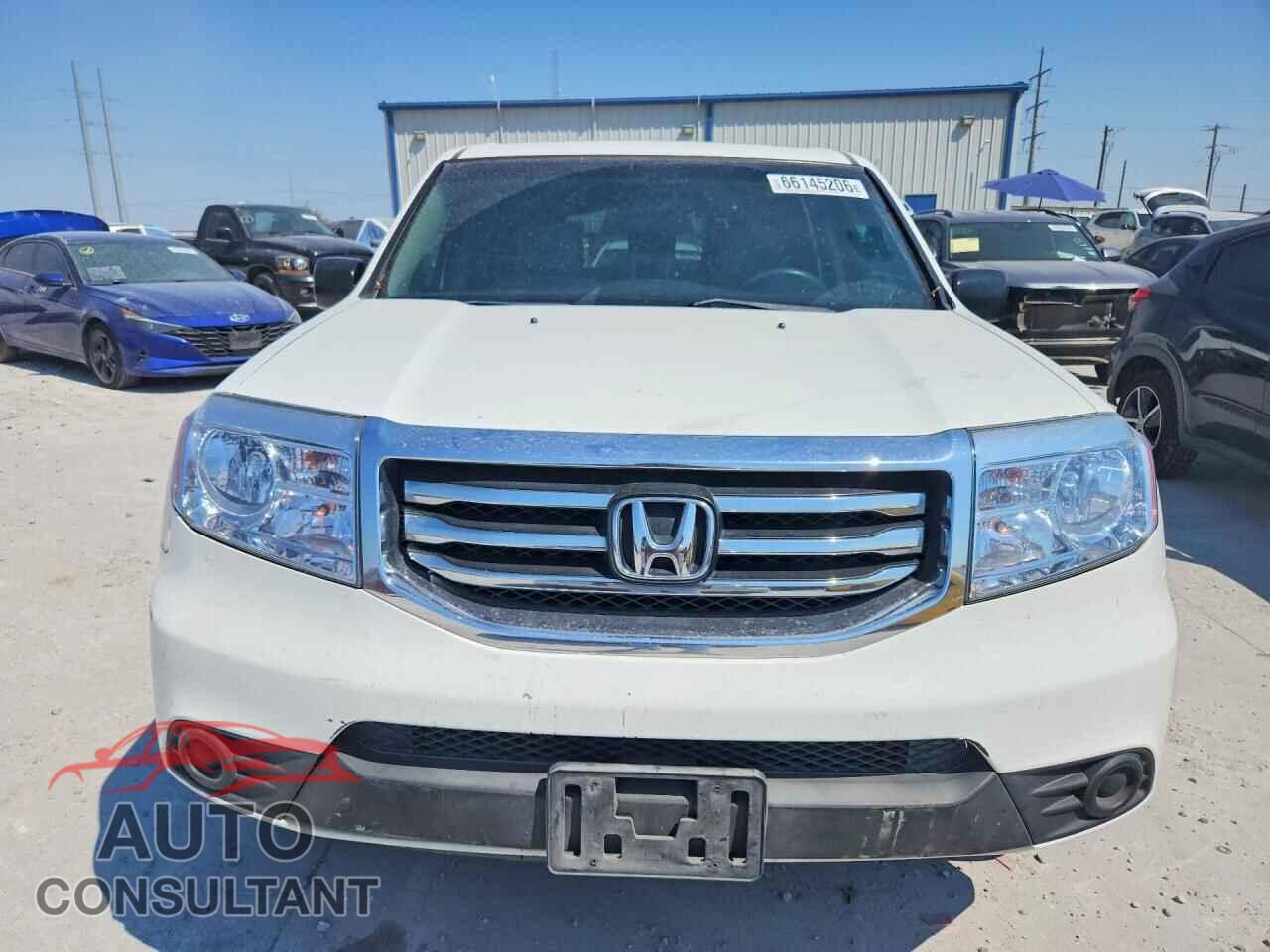 HONDA PILOT 2012 - 5FNYF3H29CB003574