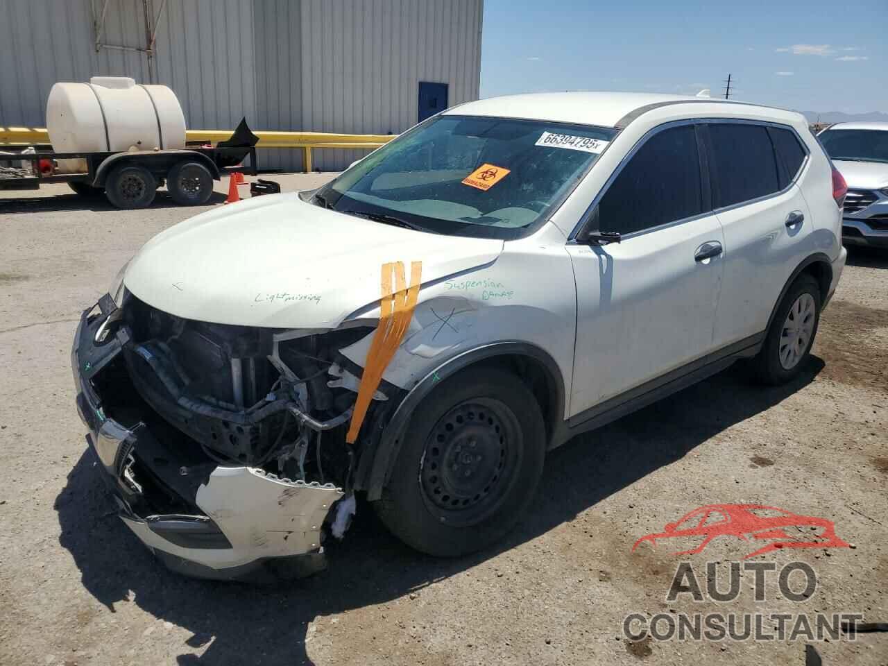 NISSAN ROGUE 2017 - KNMAT2MT0HP558686