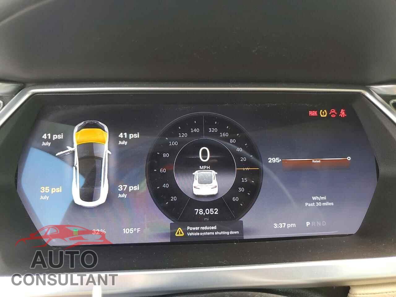 TESLA MODEL S 2013 - 5YJSA1DP0DFP06976