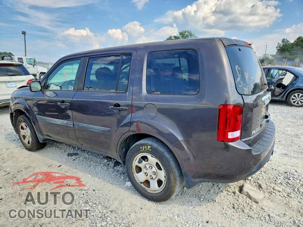 HONDA PILOT 2012 - 5FNYF3H28CB037215