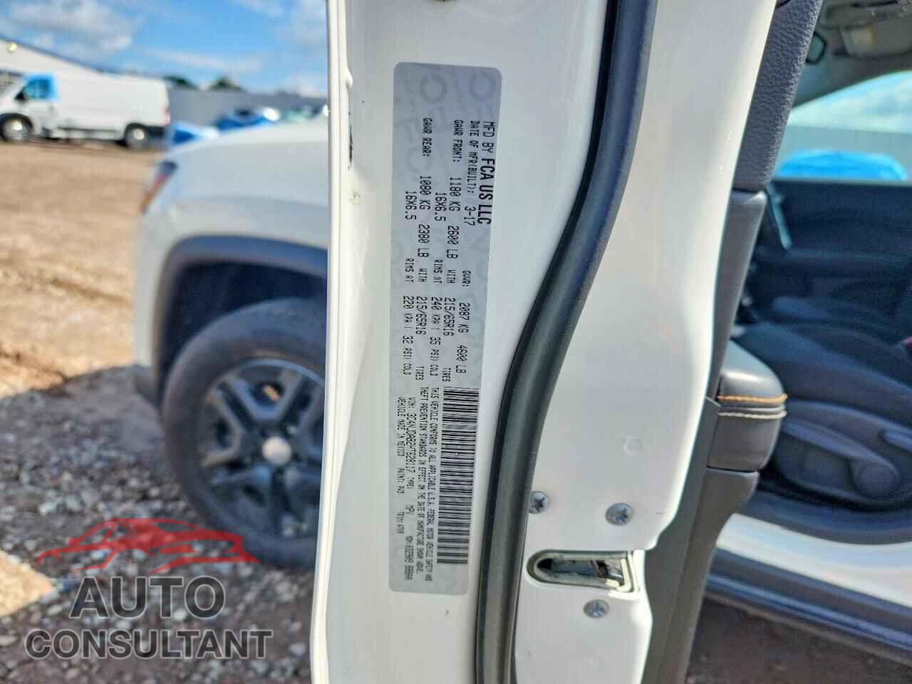 JEEP COMPASS 2017 - 3C4NJDAB2HT628117
