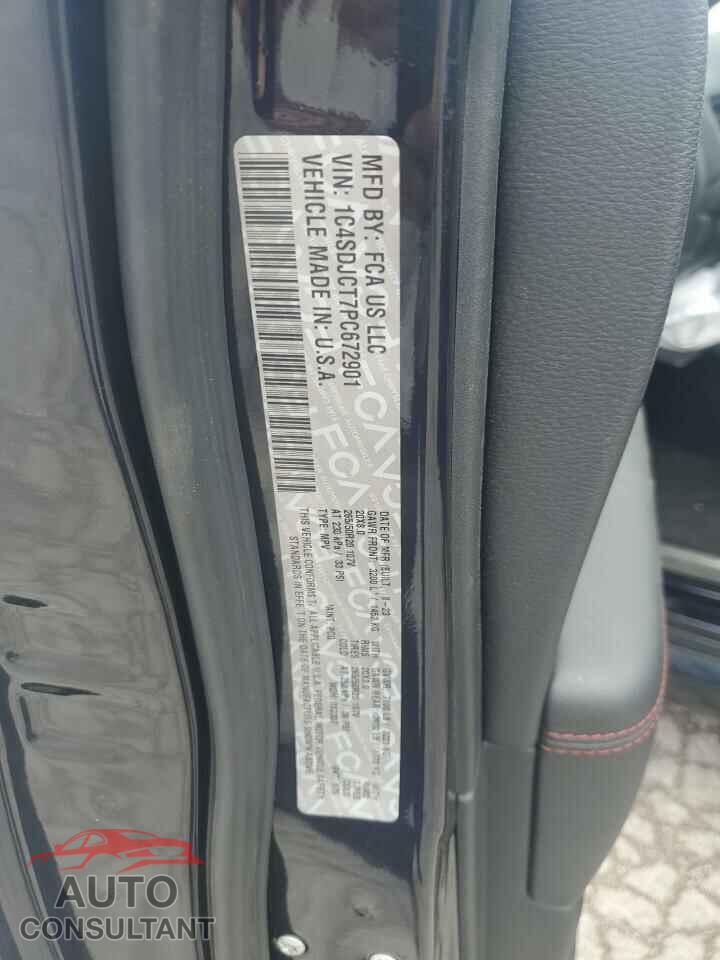DODGE DURANGO 2023 - 1C4SDJCT7PC672901