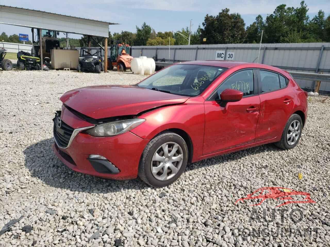 MAZDA 3 2015 - JM1BM1K76F1269765