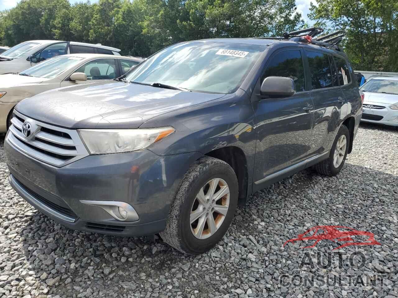 TOYOTA HIGHLANDER 2012 - 5TDBK3EH4CS153209