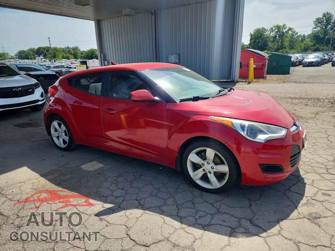 HYUNDAI VELOSTER 2012 - KMHTC6AD0CU077243