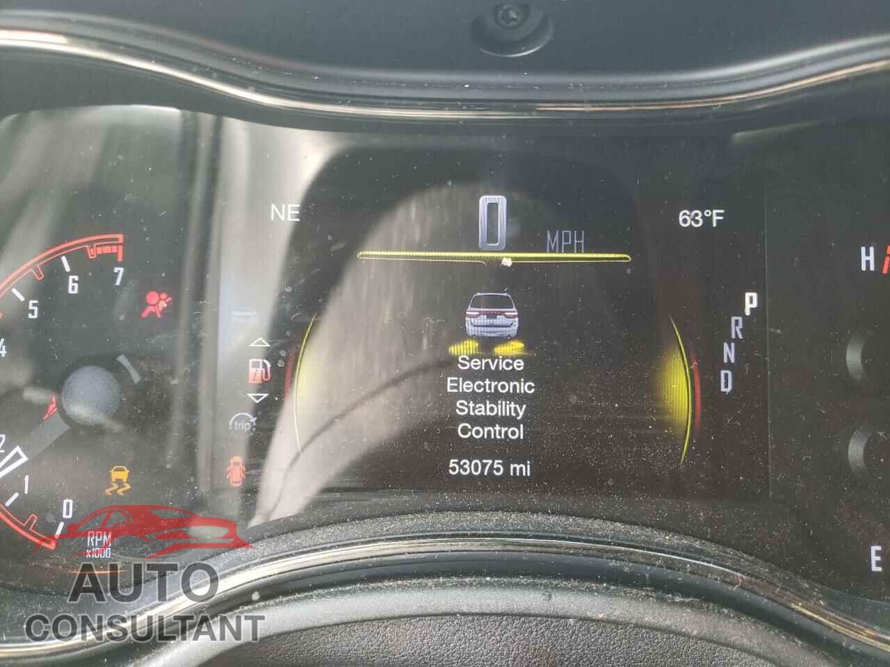 DODGE DURANGO 2019 - 1C4RDHDG1KC626319