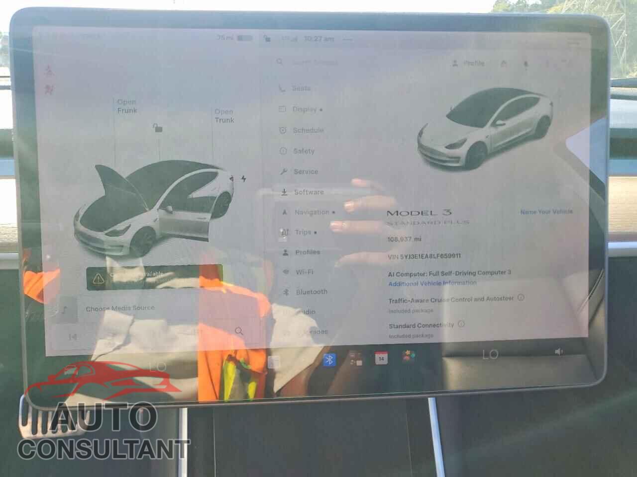 TESLA MODEL 3 2020 - 5YJ3E1EA8LF659911