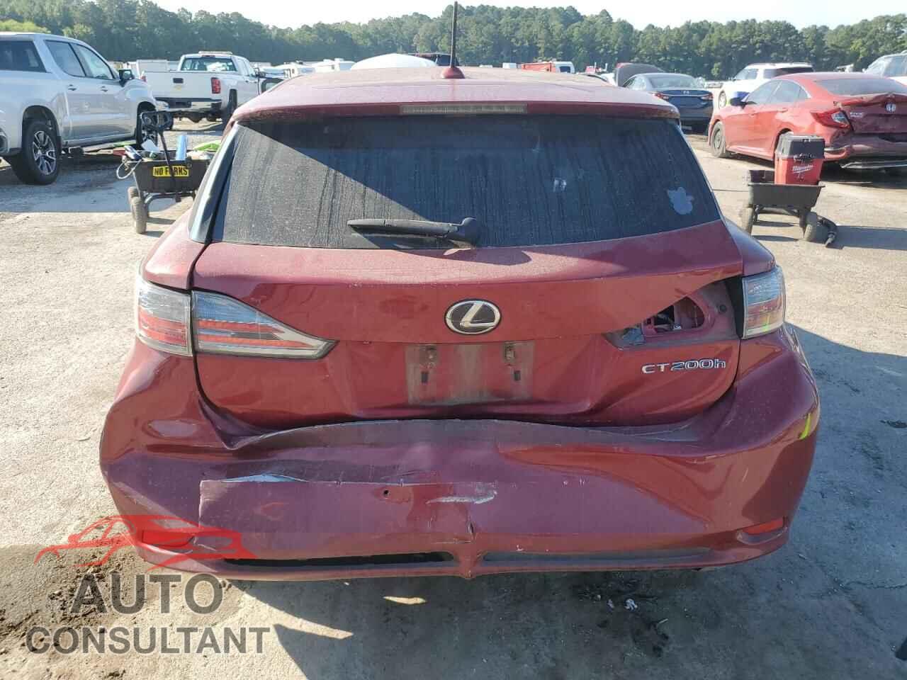 LEXUS CT 200 2011 - JTHKD5BH6B2044846