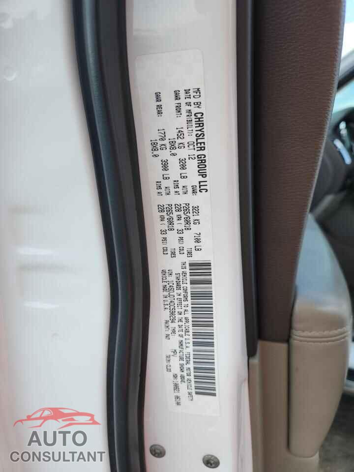 DODGE DURANGO 2013 - 1C4SDJDT4DC590294