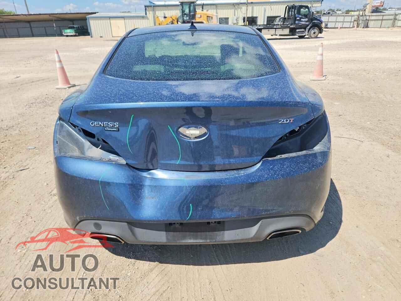 HYUNDAI GENESIS 2013 - KMHHT6KD2DU088038
