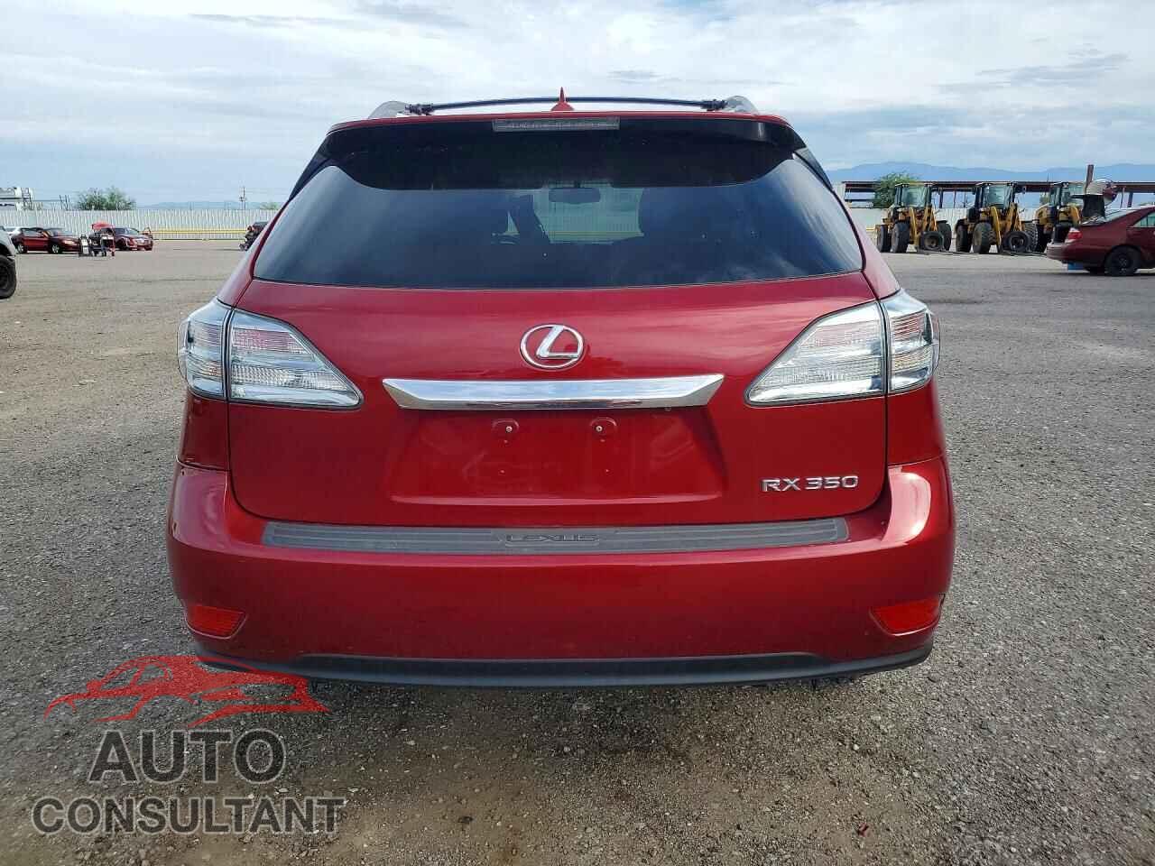LEXUS RX350 2011 - 2T2BK1BA8BC080831