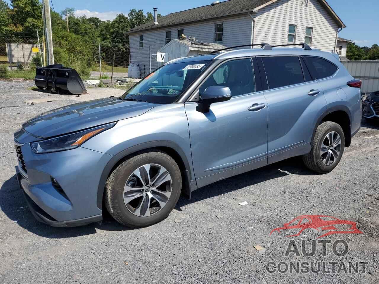 TOYOTA HIGHLANDER 2021 - 5TDHZRBH5MS128091