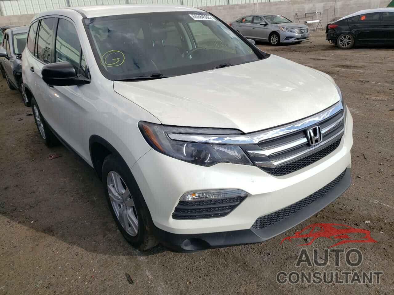 HONDA PILOT 2017 - 5FNYF5H11HB013073