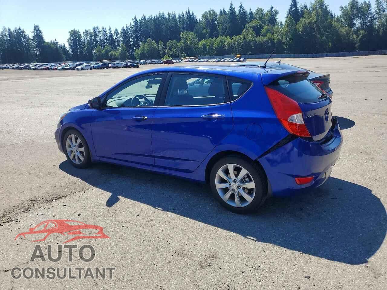 HYUNDAI ACCENT 2013 - KMHCU5AE0DU104233