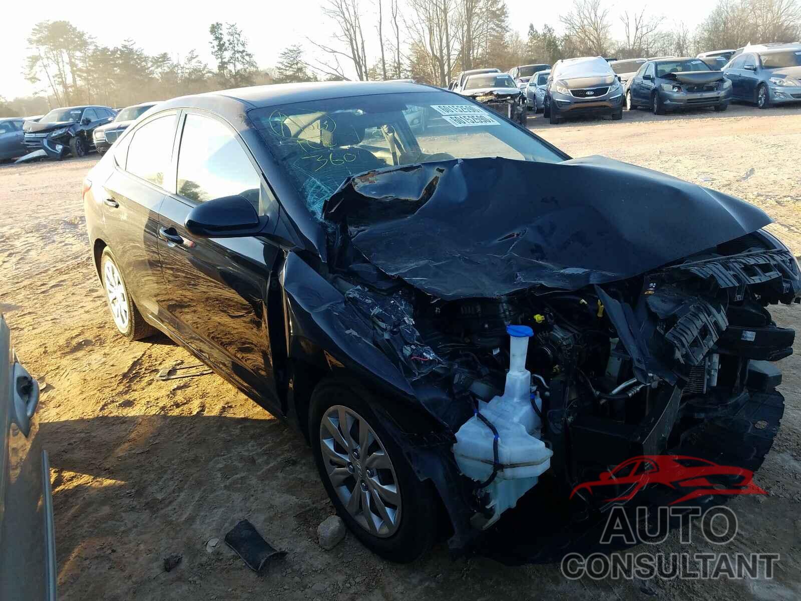 HYUNDAI ACCENT 2018 - 3KPC24A31JE017356