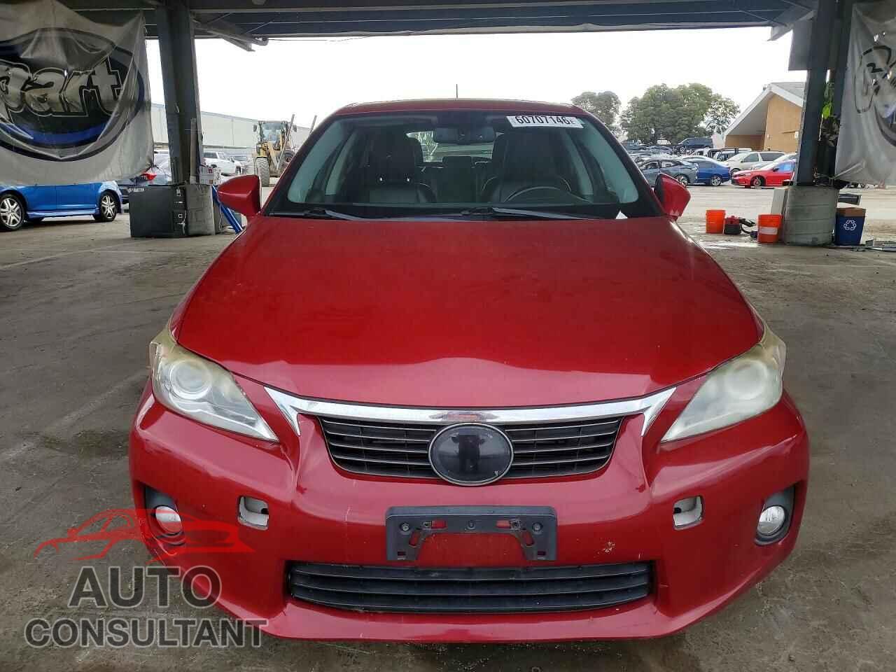 LEXUS CT 200 2011 - JTHKD5BH2B2036761