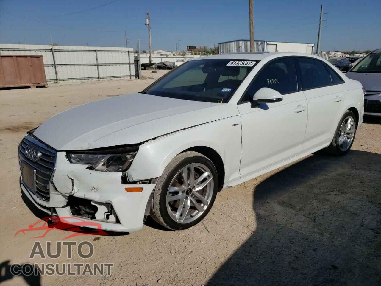 AUDI A4 2017 - WAUKMAF49HN056611