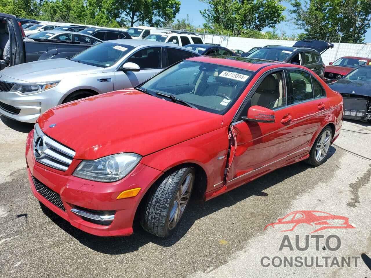 MERCEDES-BENZ C-CLASS 2012 - WDDGF4HB8CA730561