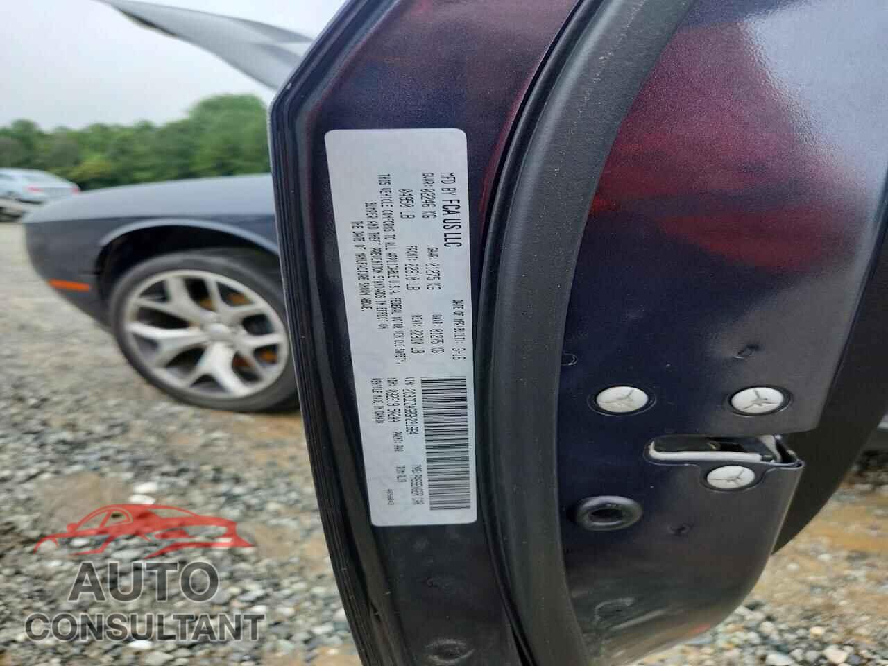 DODGE CHALLENGER 2016 - 2C3CDZAG8GH221664