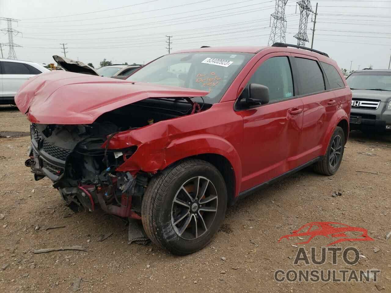 DODGE JOURNEY 2018 - 3C4PDCABXJT510672