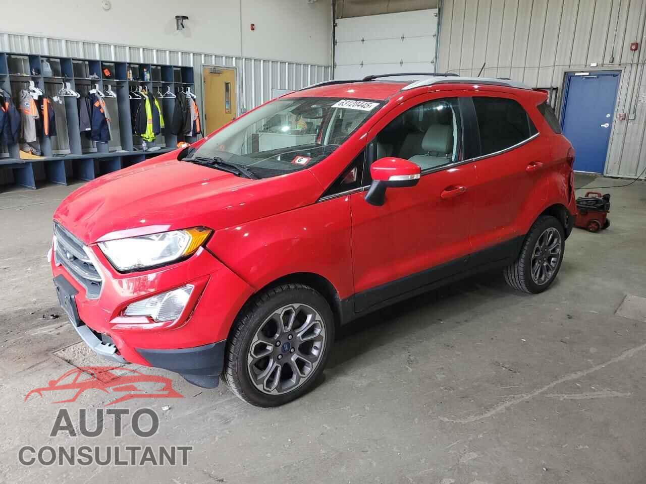 FORD ECOSPORT 2019 - MAJ6S3KL6KC288319