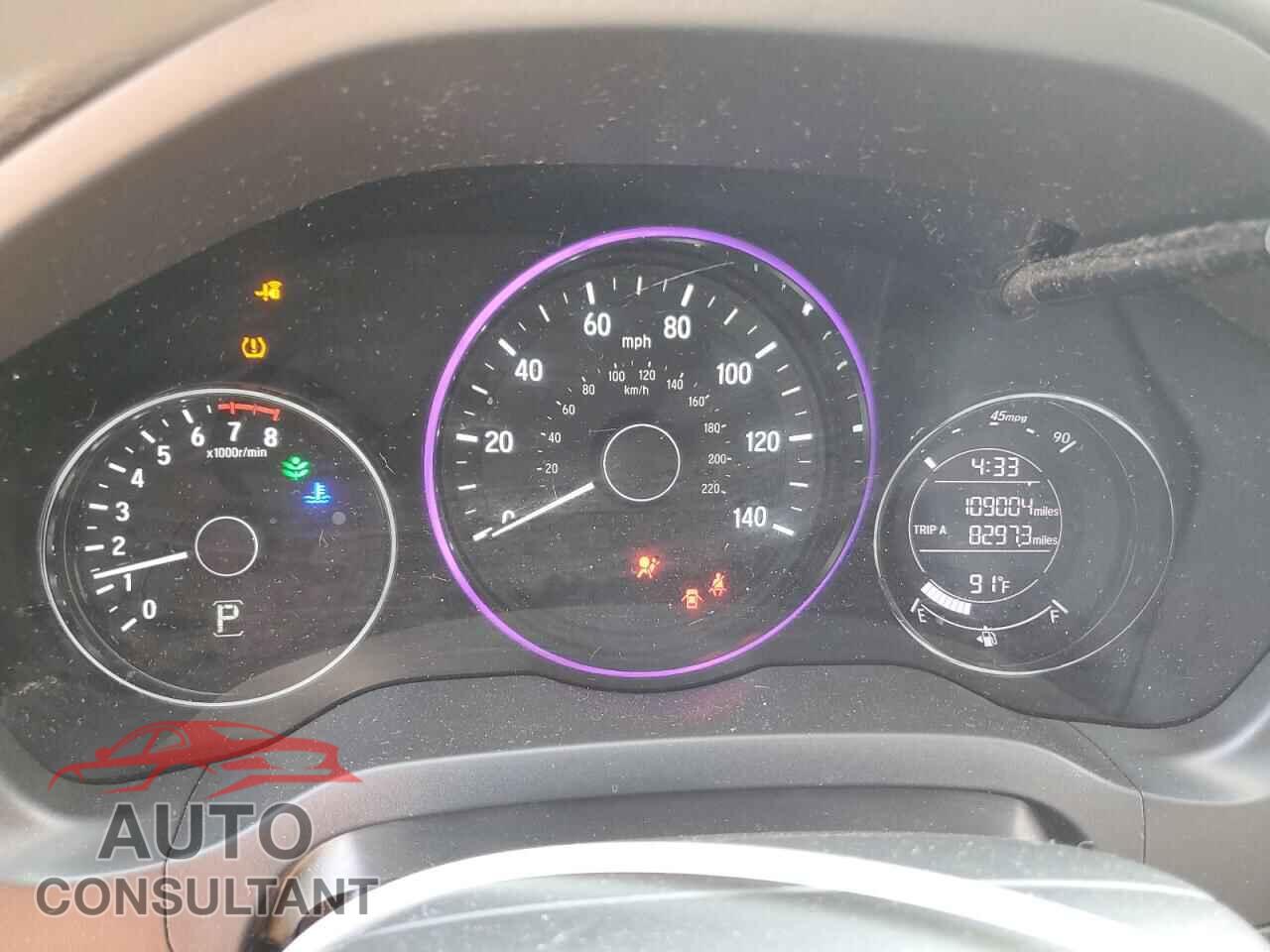 HONDA HR-V 2017 - 3CZRU6H50HM703230