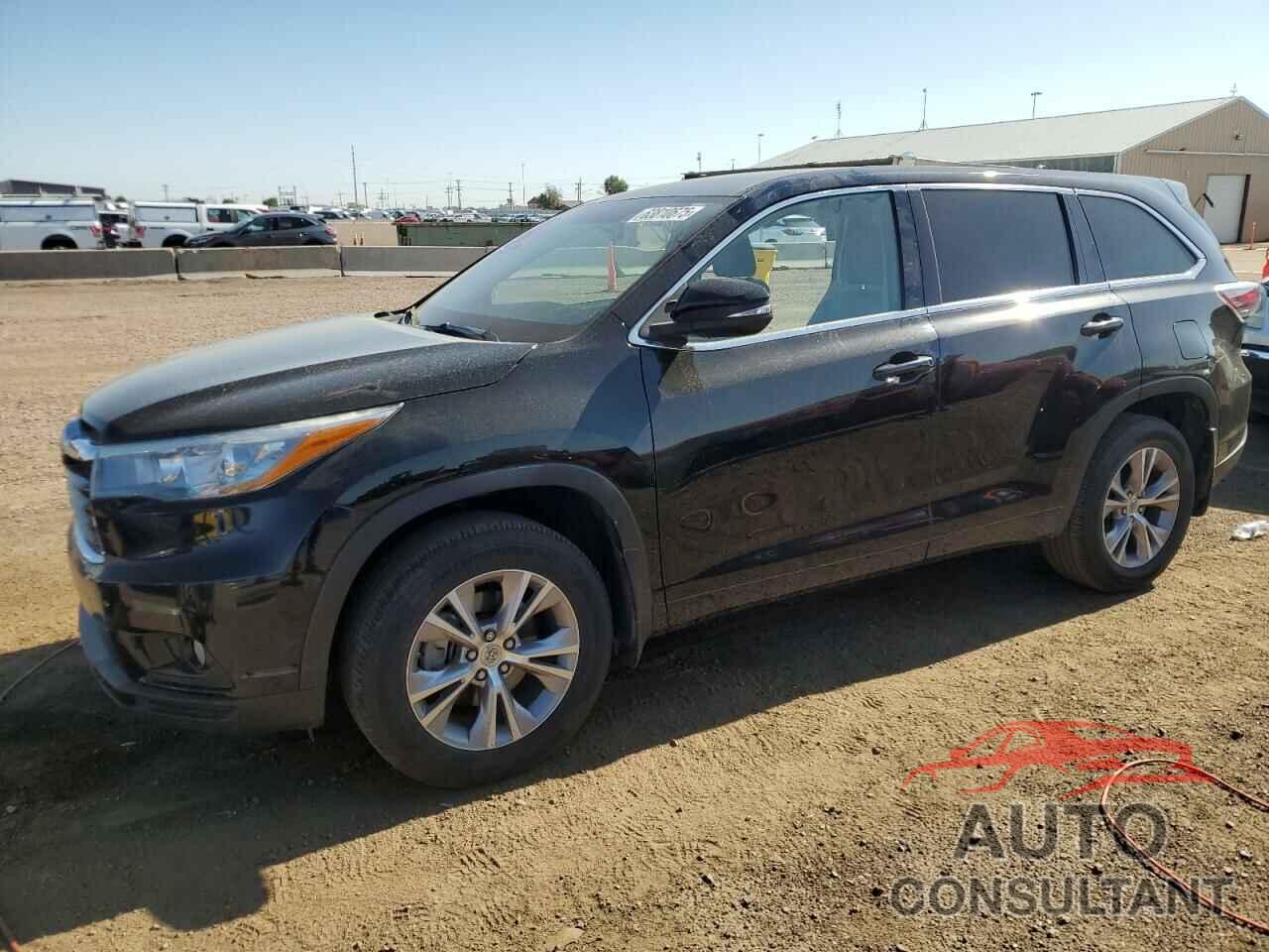 TOYOTA HIGHLANDER 2015 - 5TDBKRFH7FS167336