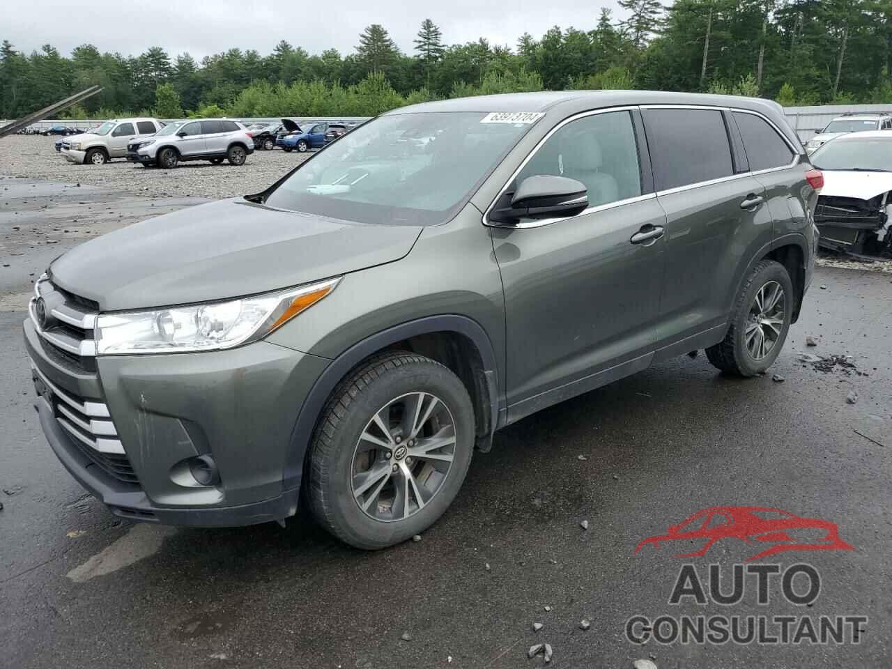 TOYOTA HIGHLANDER 2019 - 5TDBZRFH8KS927957