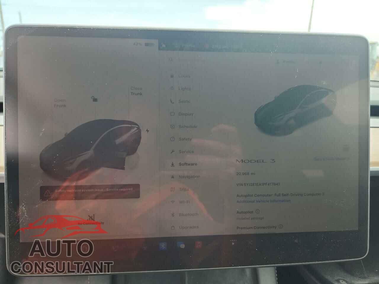 TESLA MODEL 3 2023 - 5YJ3E1EA1PF417841