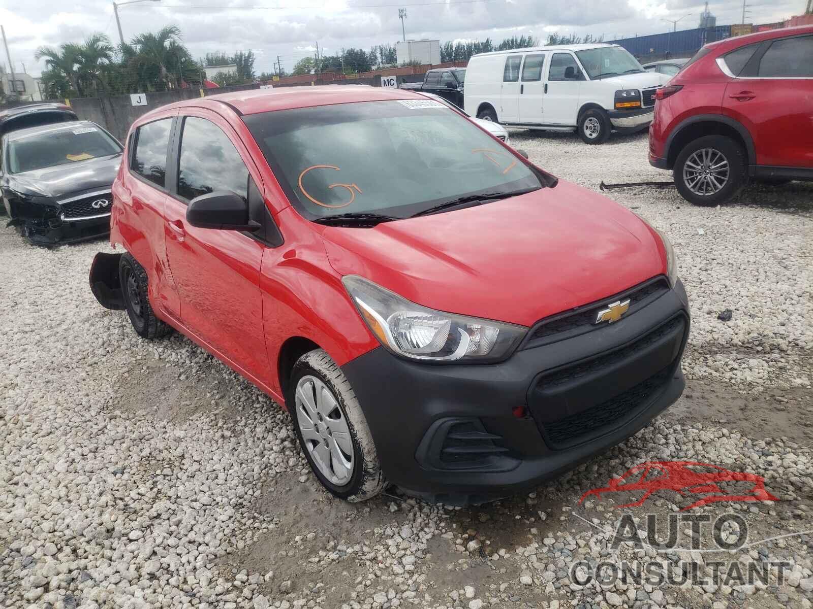 CHEVROLET SPARK 2016 - KL8CB6SA0GC563194
