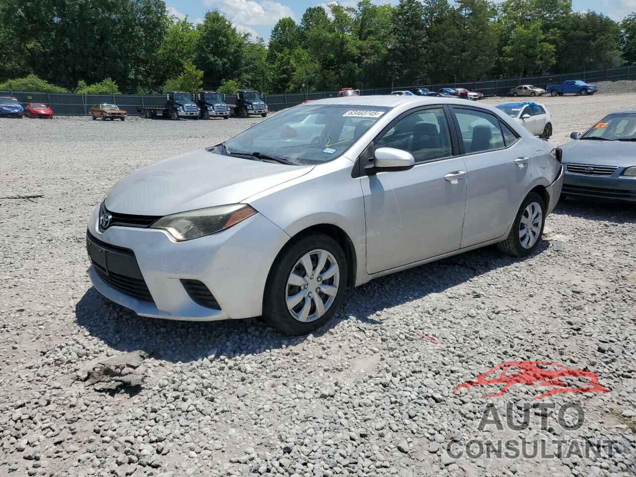 TOYOTA COROLLA 2014 - 5YFBURHE5EP095704