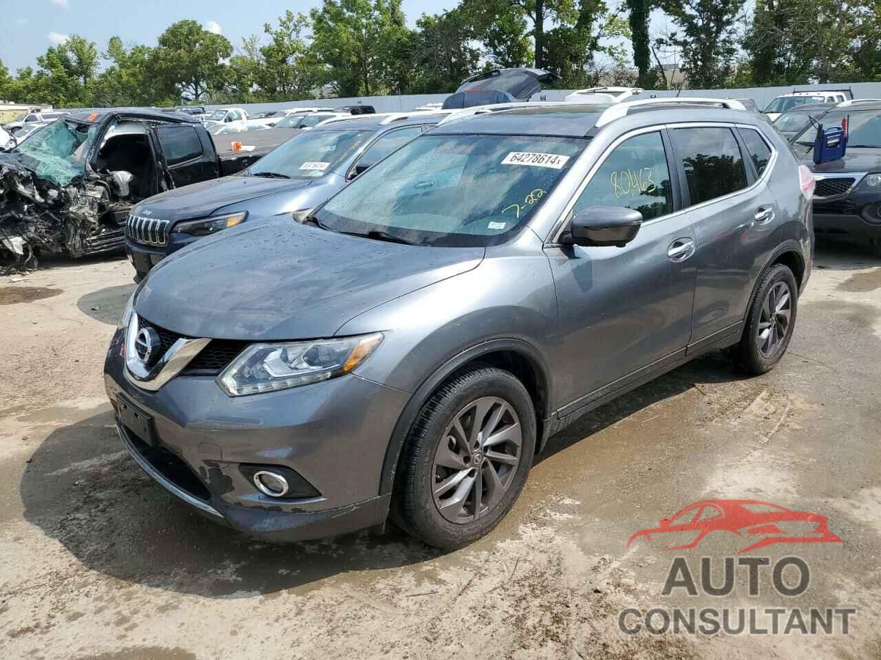 NISSAN ROGUE 2016 - 5N1AT2MT7GC780532