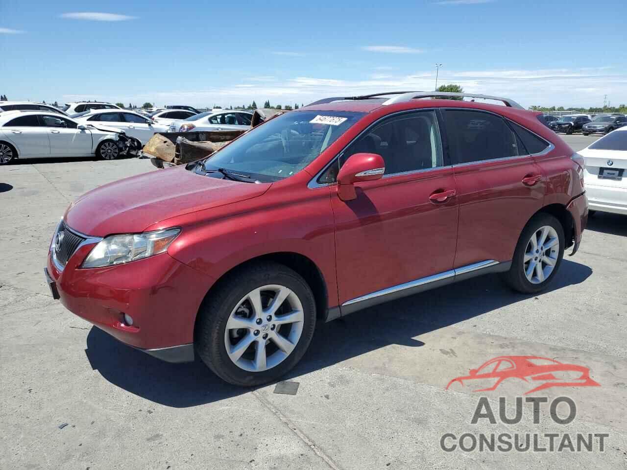 LEXUS RX350 2010 - JTJZK1BA9A2408058
