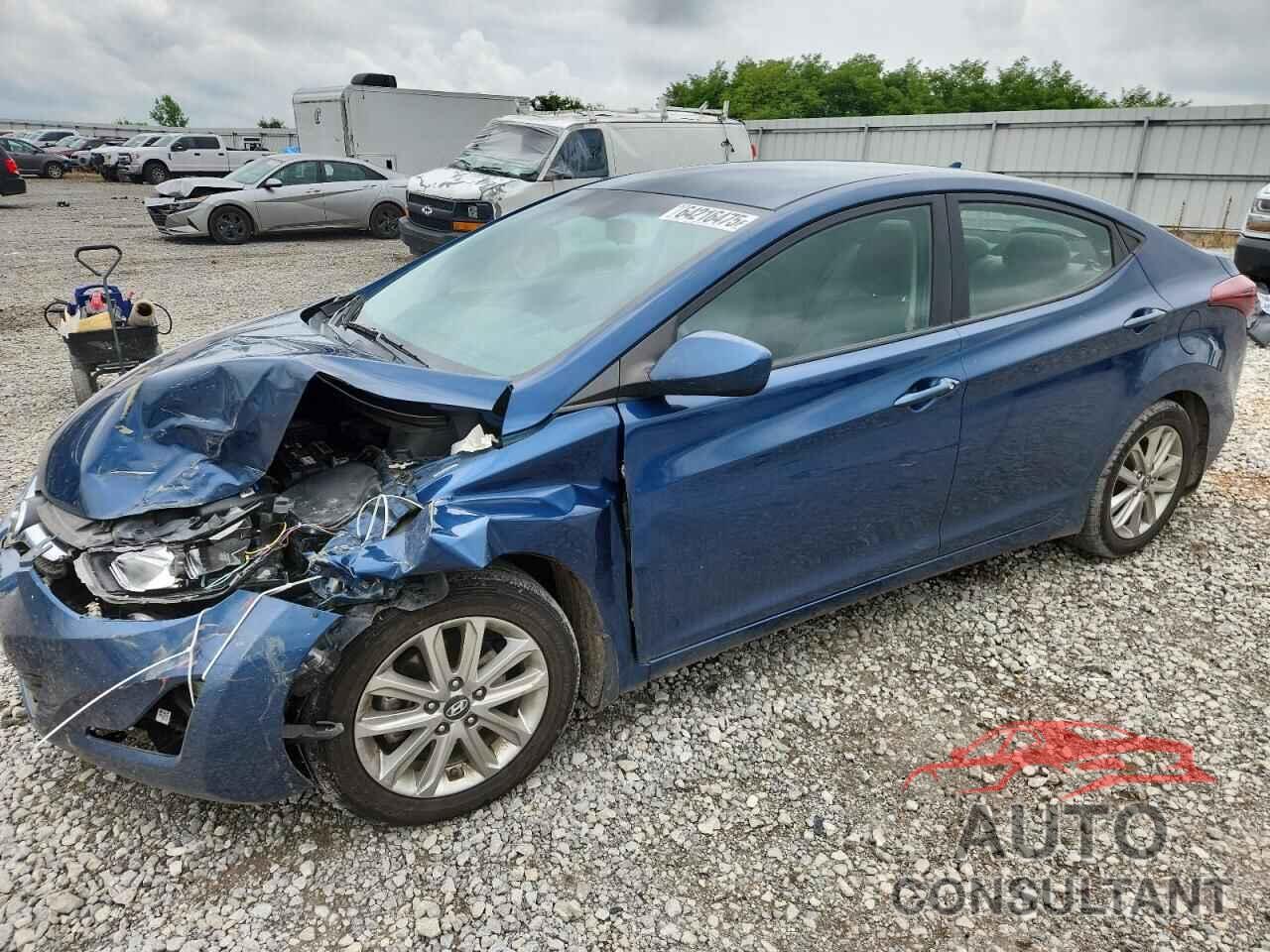 HYUNDAI ELANTRA 2015 - KMHDH4AE3FU360257
