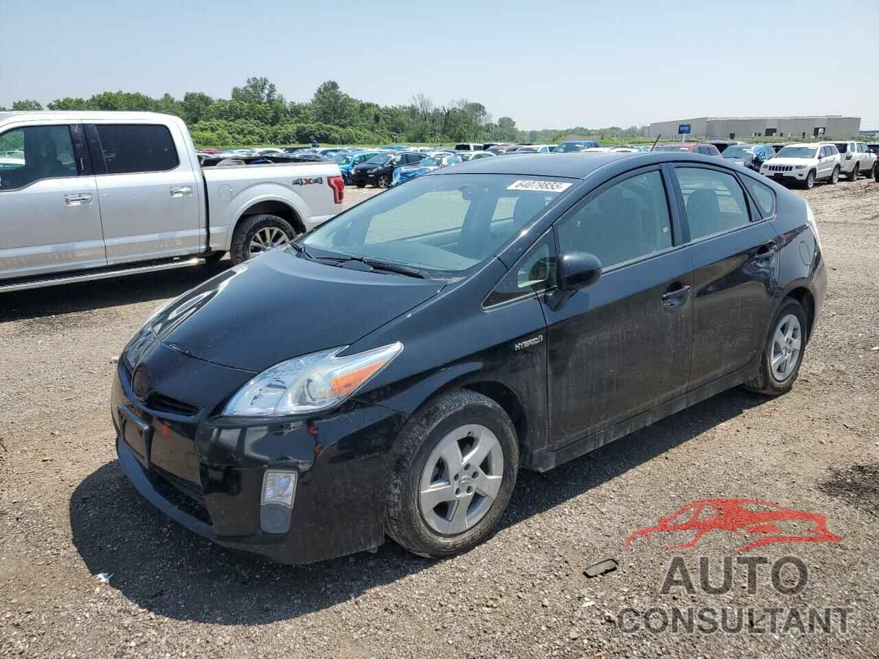 TOYOTA PRIUS 2011 - JTDKN3DU7B5331916