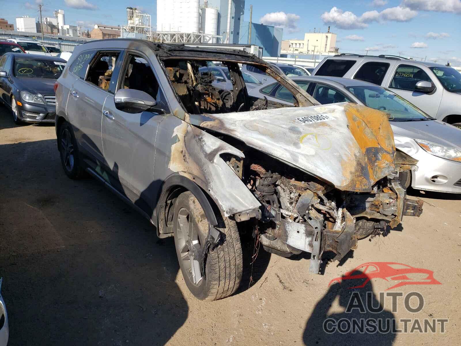 HYUNDAI SANTA FE 2017 - KM8SRDHF7HU252035