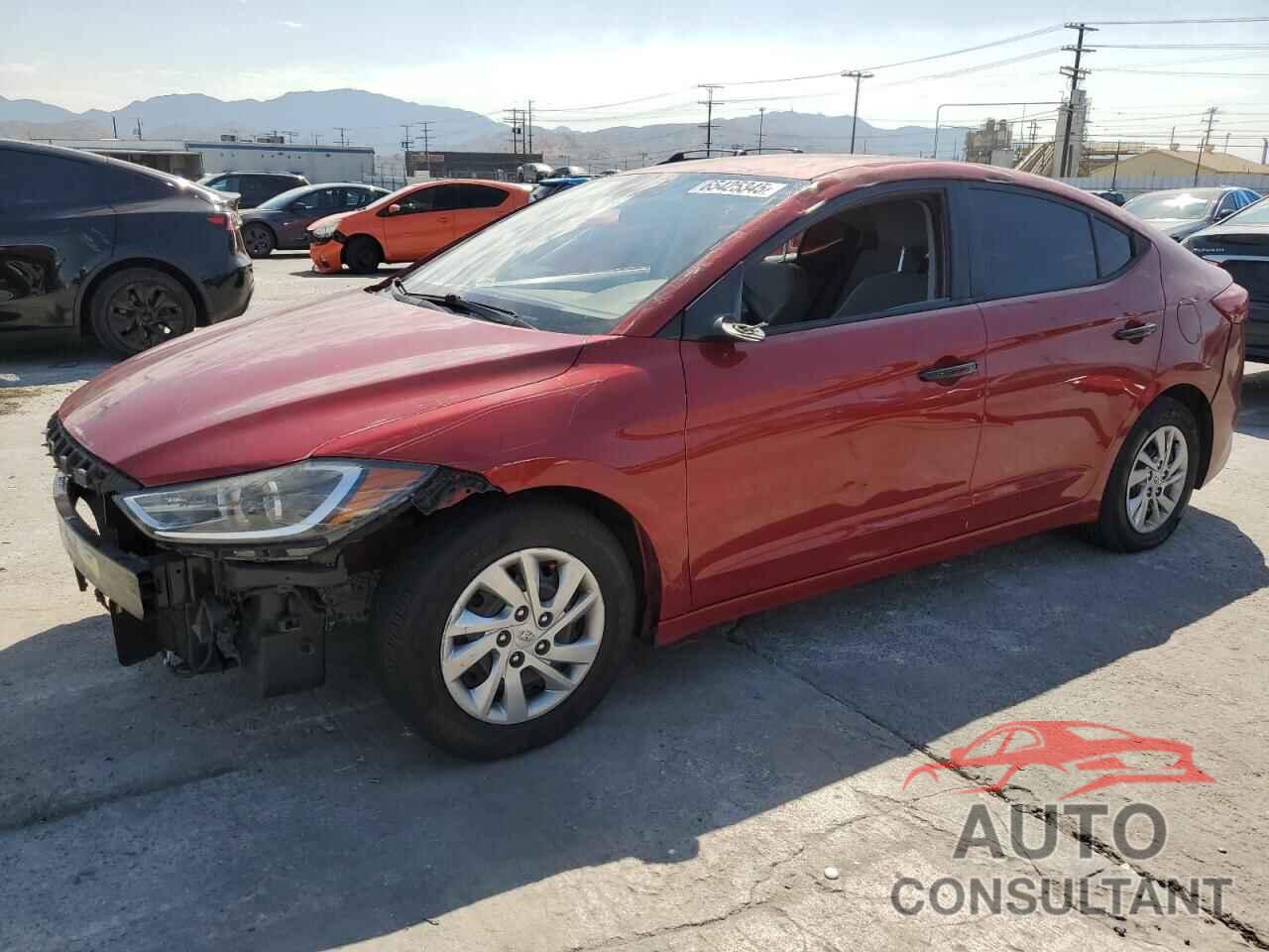 HYUNDAI ELANTRA 2017 - KMHD74LF7HU119491