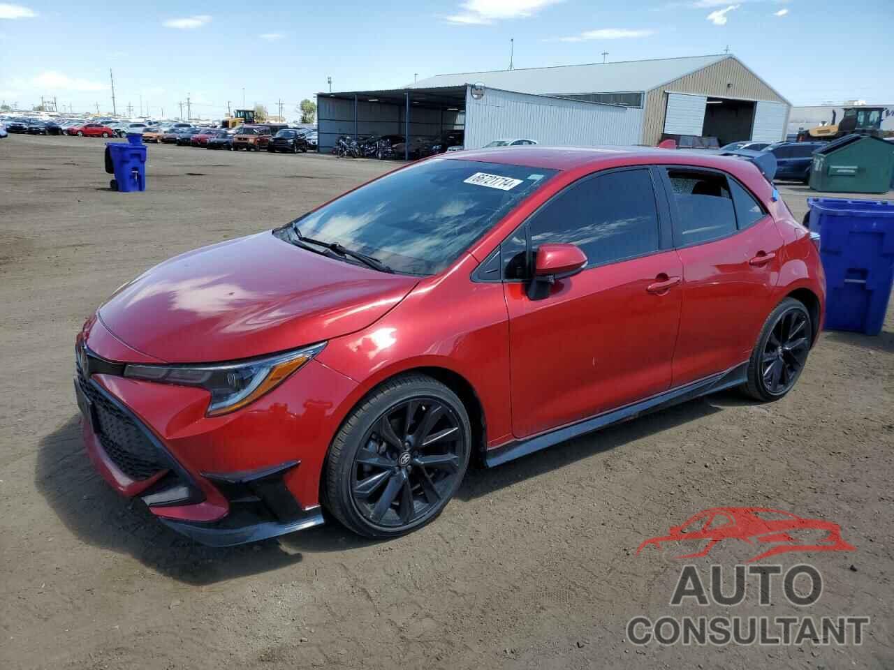 TOYOTA COROLLA 2021 - JTND4MBE9M3107215