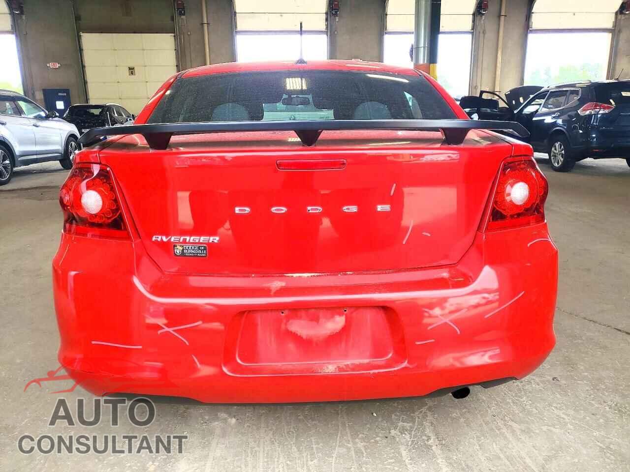 DODGE AVENGER 2012 - 1C3CDZAB4CN294617