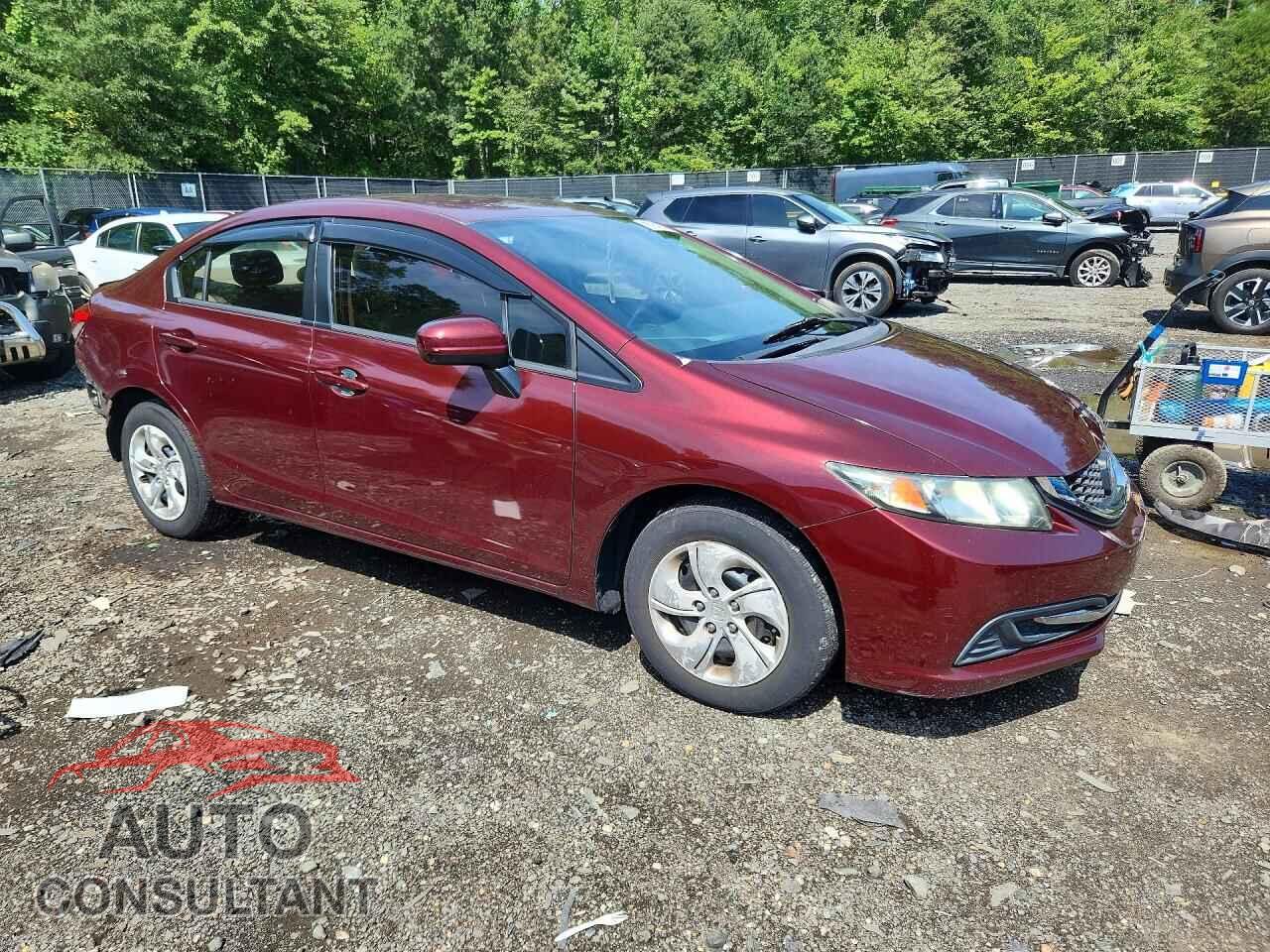 HONDA CIVIC 2014 - 2HGFB2F51EH543090