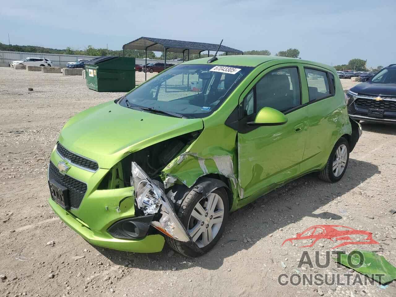 CHEVROLET SPARK 2014 - KL8CD6S97EC530383