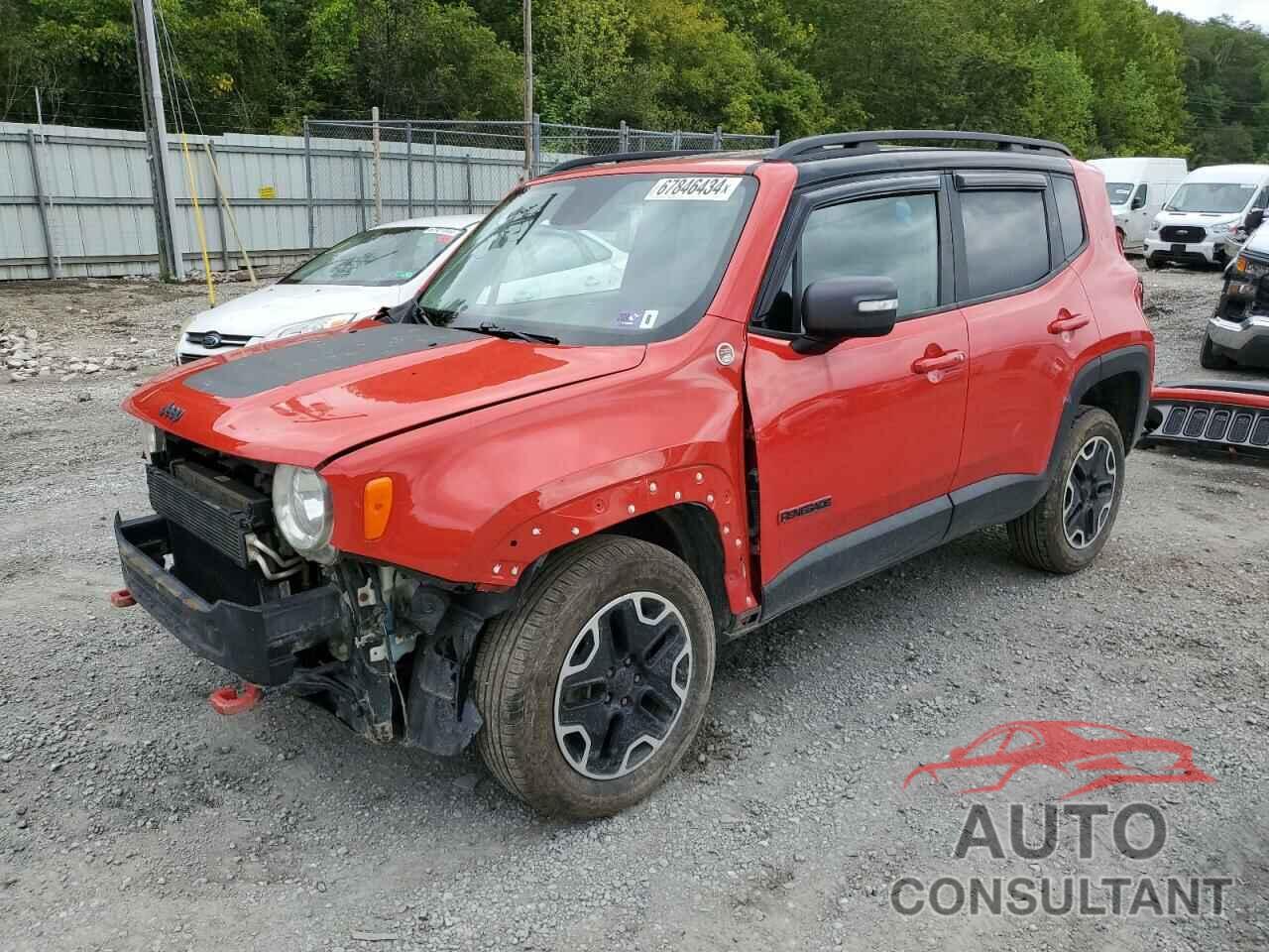 JEEP RENEGADE 2017 - ZACCJBCBXHPF43123