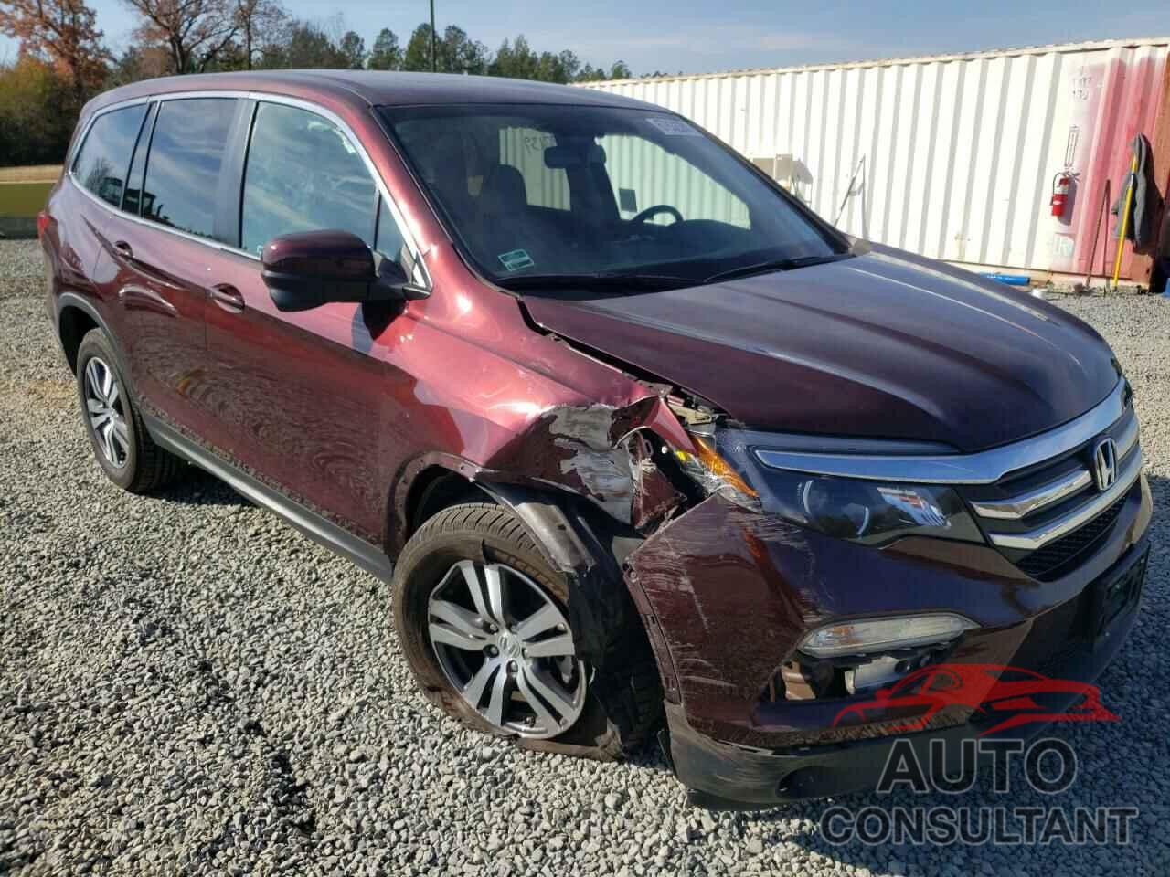 HONDA PILOT 2017 - 5FNYF6H71HB040882