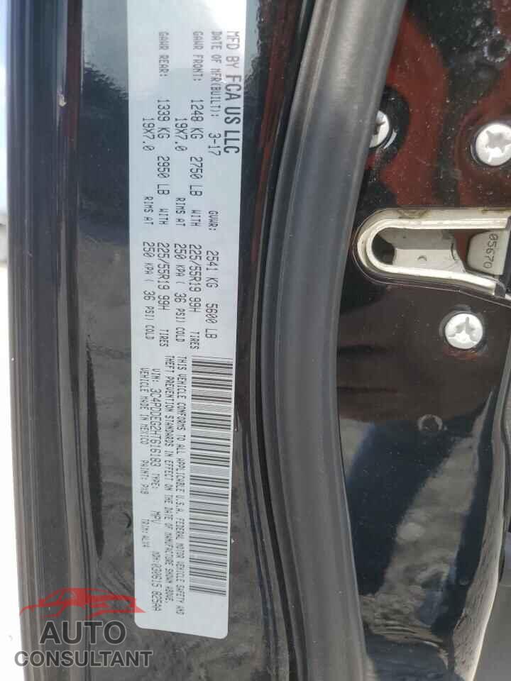 DODGE JOURNEY 2017 - 3C4PDDEG2HT616183
