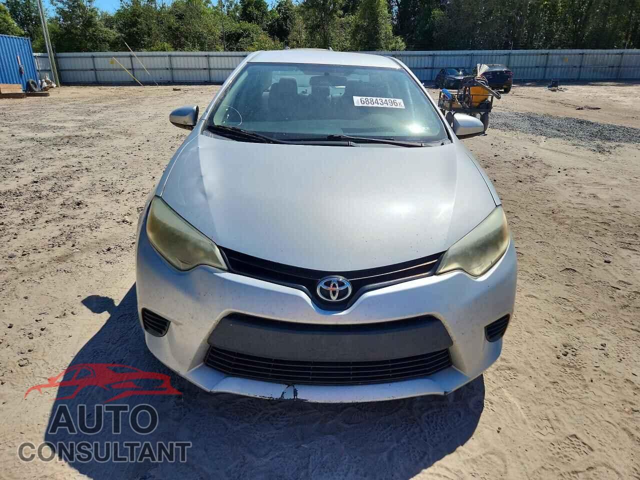 TOYOTA COROLLA 2015 - 2T1BURHEXFC307403