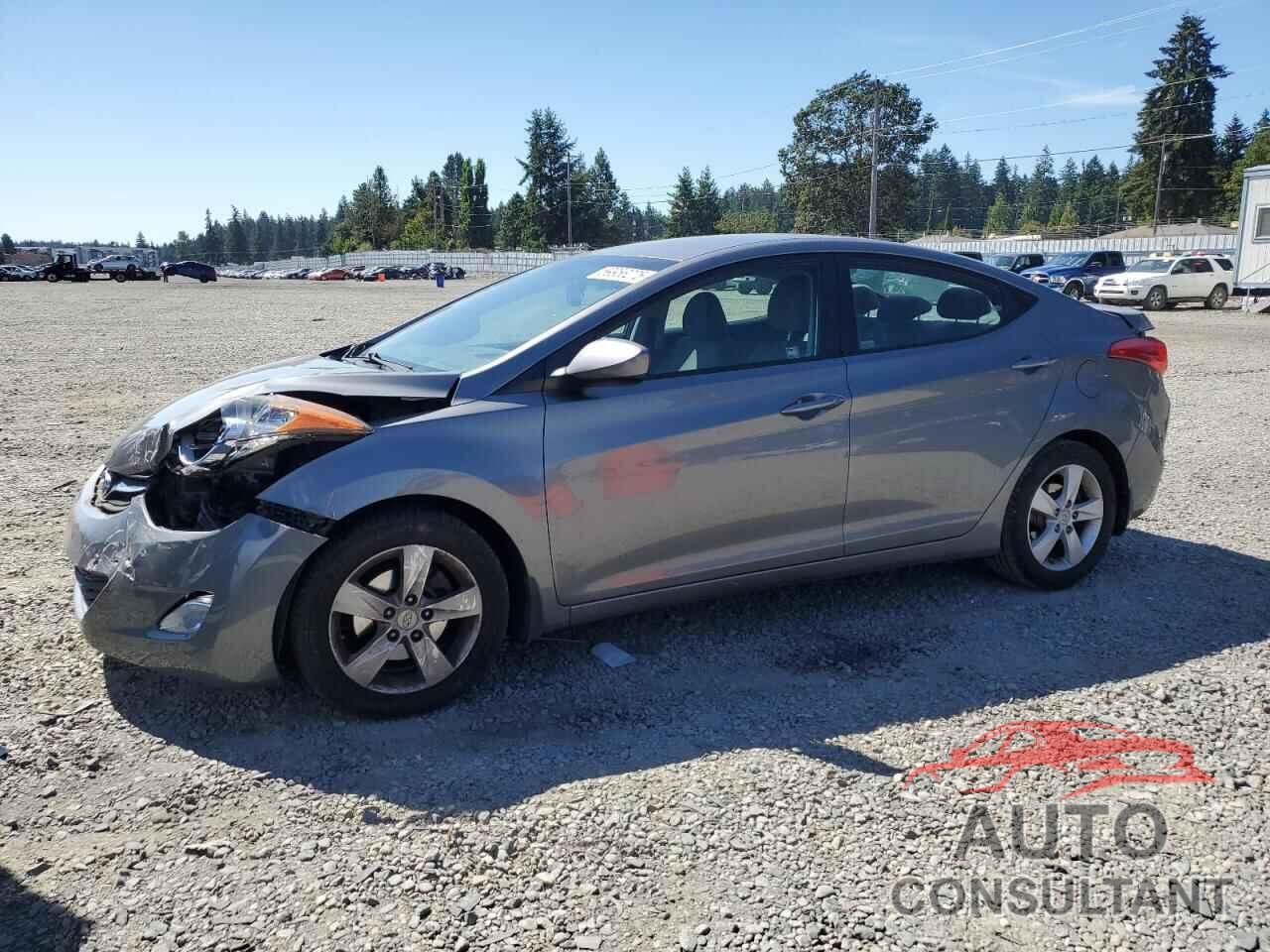 HYUNDAI ELANTRA 2012 - 5NPDH4AE7CH139271