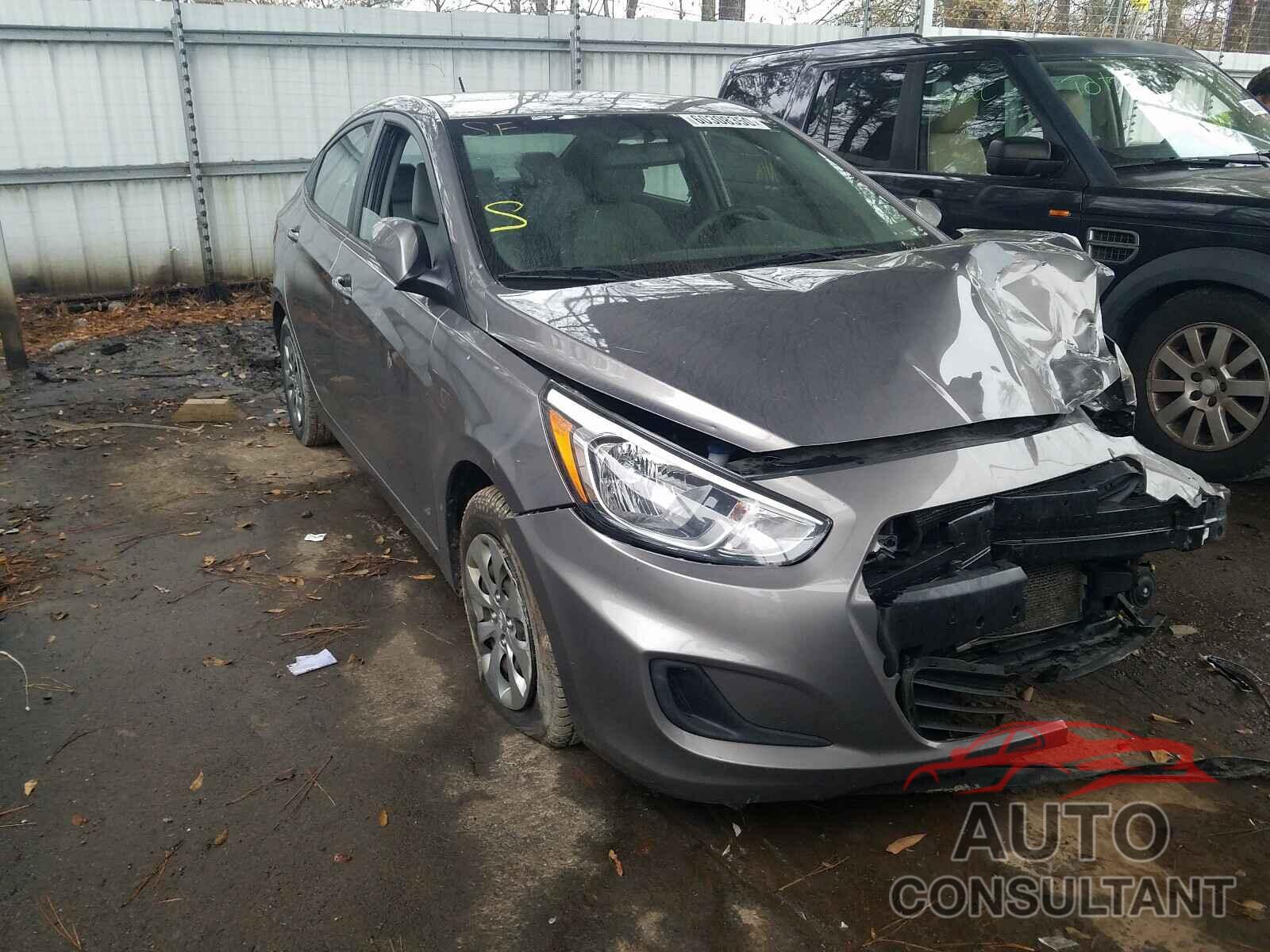 HYUNDAI ACCENT 2017 - KMHCT4AE9HU367484